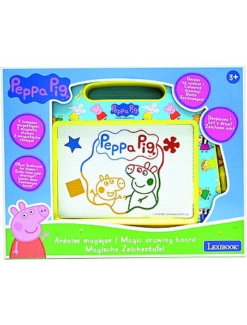 Tablero de dibujo magnético multicolor Peppa Pig con accesorios Formato A5
