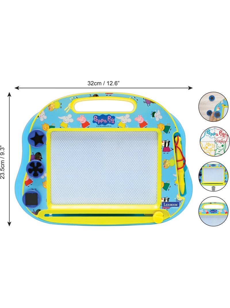 Tablero de dibujo magnético multicolor Peppa Pig con accesorios Formato A5 N/D - Kiabi