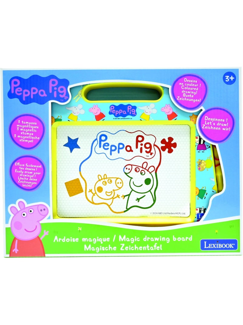Tablero de dibujo magnético multicolor Peppa Pig con accesorios Formato A5 N/D - Kiabi