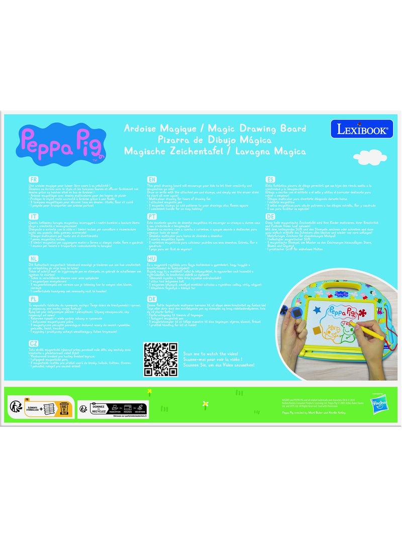 Tablero de dibujo magnético multicolor Peppa Pig con accesorios Formato A5 N/D - Kiabi
