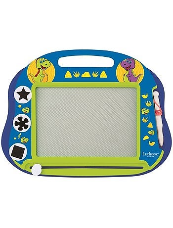 Tablero de dibujo magn?tico multicolor Dinosaurios con accesorios Formato A5