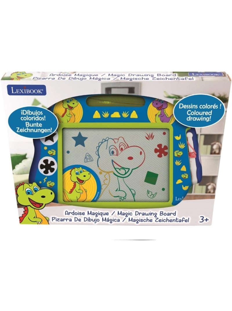 Tablero de dibujo magn?tico multicolor Dinosaurios con accesorios Formato A5 N/D - Kiabi