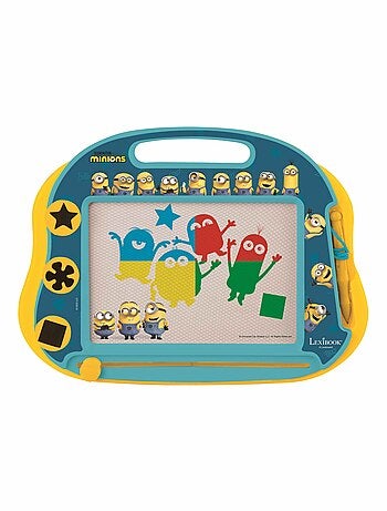 Tablero de dibujo magn?tico multicolor Minions con accesorios Formato A5