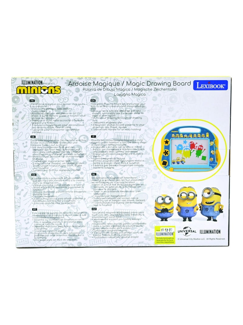 Tablero de dibujo magn?tico multicolor Minions con accesorios Formato A5 N/D - Kiabi