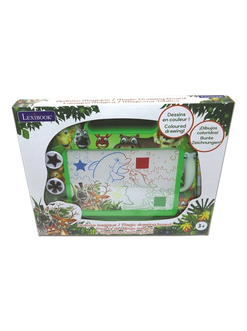 Tablero magnético multicolor para dibuTarro los animales con accesorios Formato A5 - Kiabi