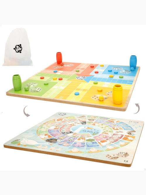 Tablero parchís y oca 2 en 1 cb games - Kiabi