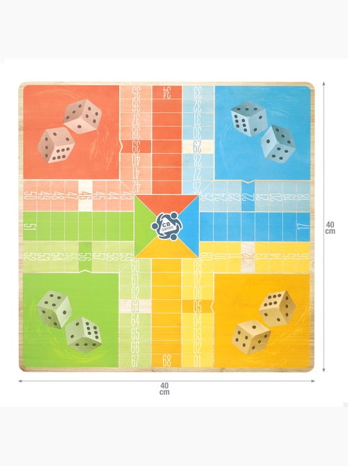 Tablero parchís y oca 2 en 1 cb games - Kiabi