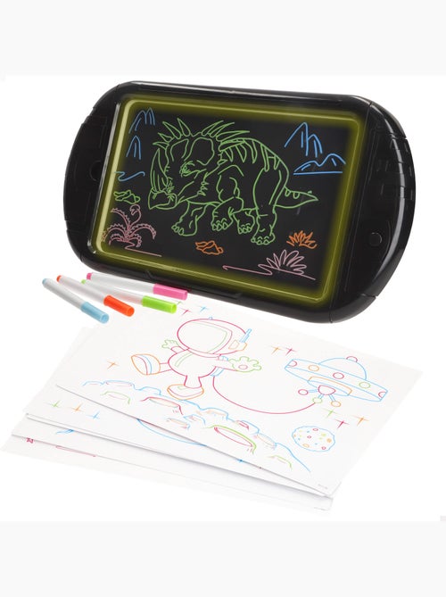 Tablet neón con dibujos y rotuladores good idea! - Kiabi