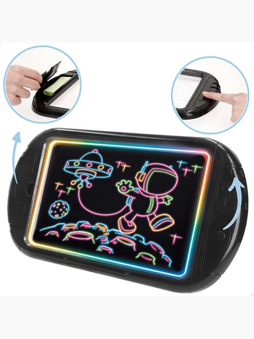 Tablet neón con dibujos y rotuladores good idea! - Kiabi