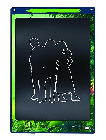 Tableta de dibujo de tinta electr?nica multicolor Dinosaurio 11'' con plantillas