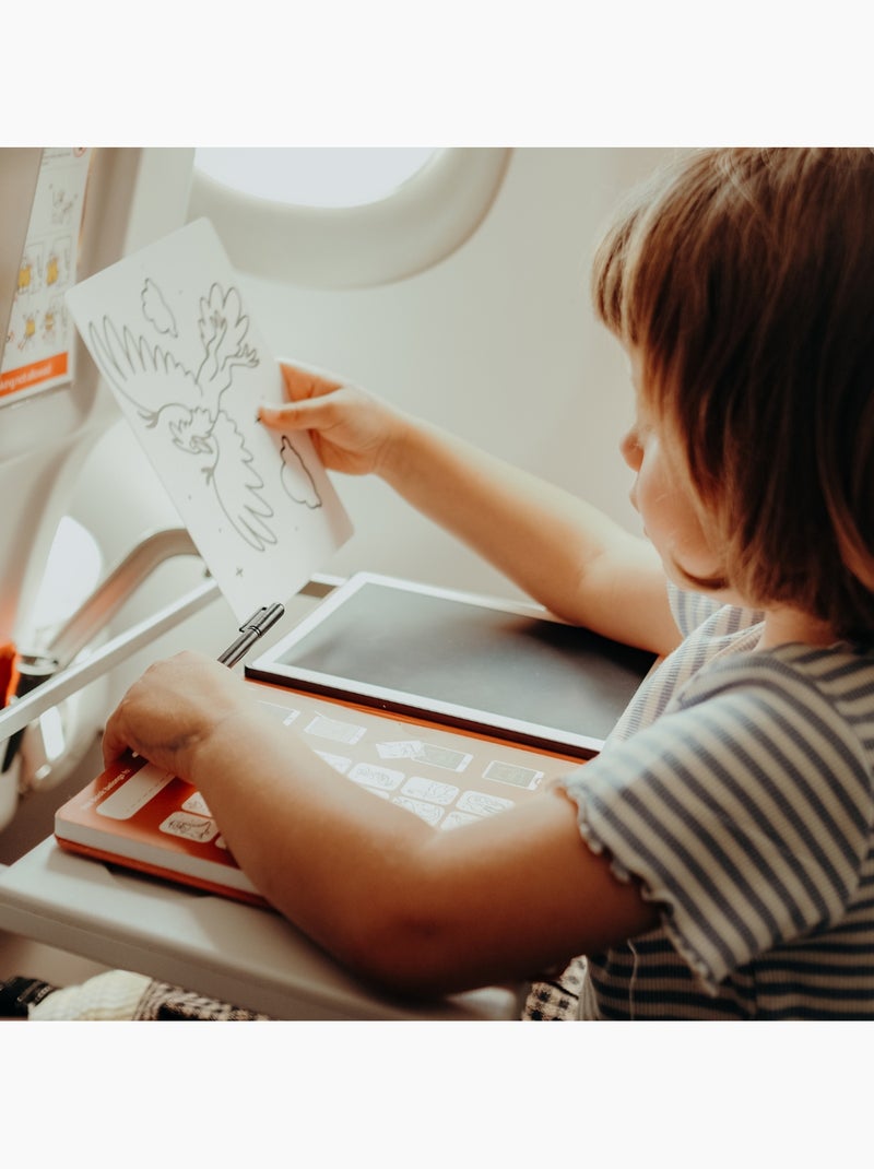 Tableta de dibujo lcd para niños kidydraw mini | kidywolf Amarillo - Kiabi
