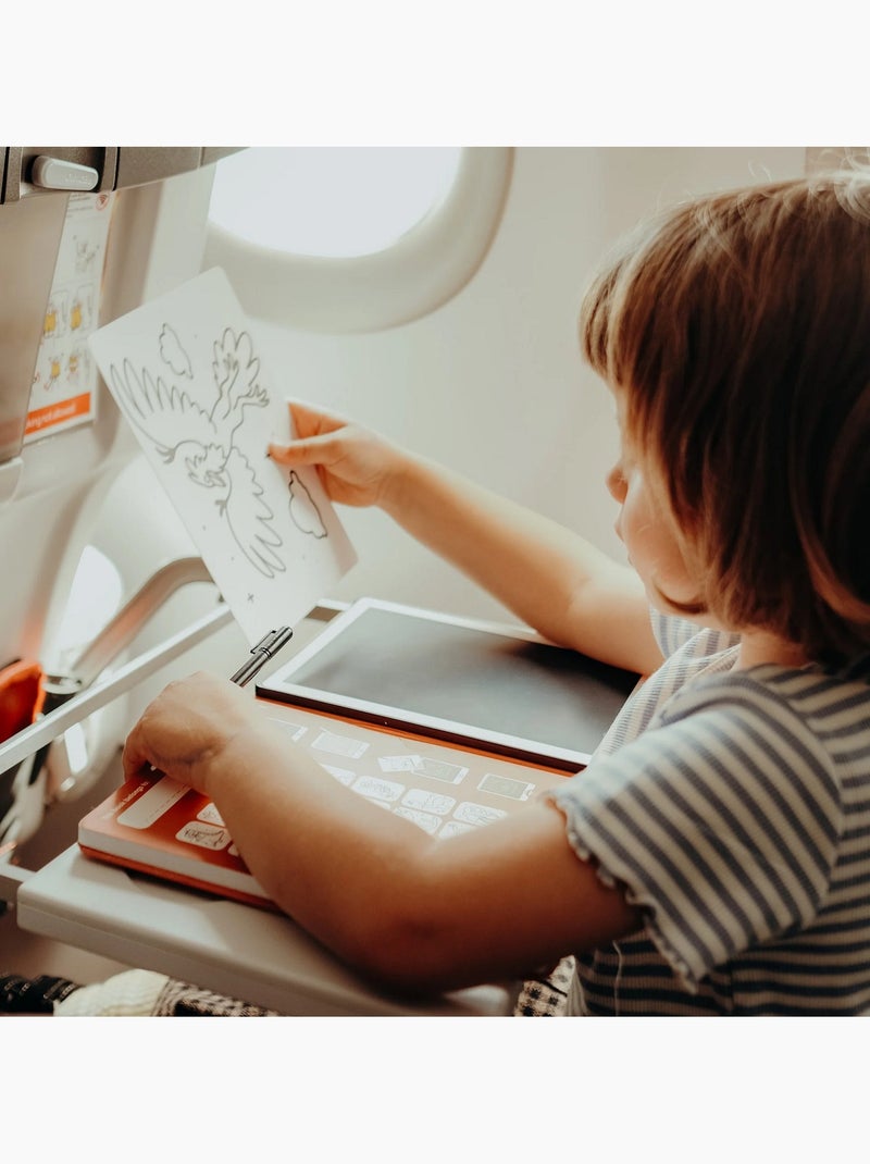 Tableta de dibujo lcd para niños kidydraw mini | kidywolf Amarillo - Kiabi