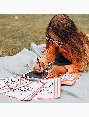 Tableta de dibujo lcd para niños kidydraw mini | Kidywolf