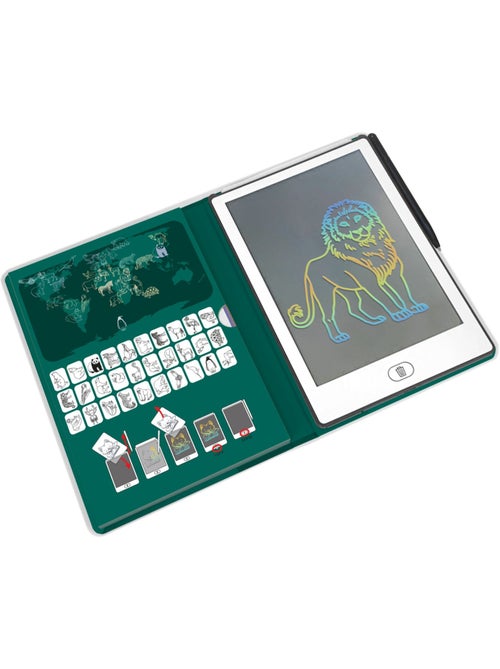 Tableta de dibujo lcd para niños kidydraw mini | Kidywolf - Kiabi Tableta de dibujo lcd para niños kidydraw mini | Kidywolf - Kiabi