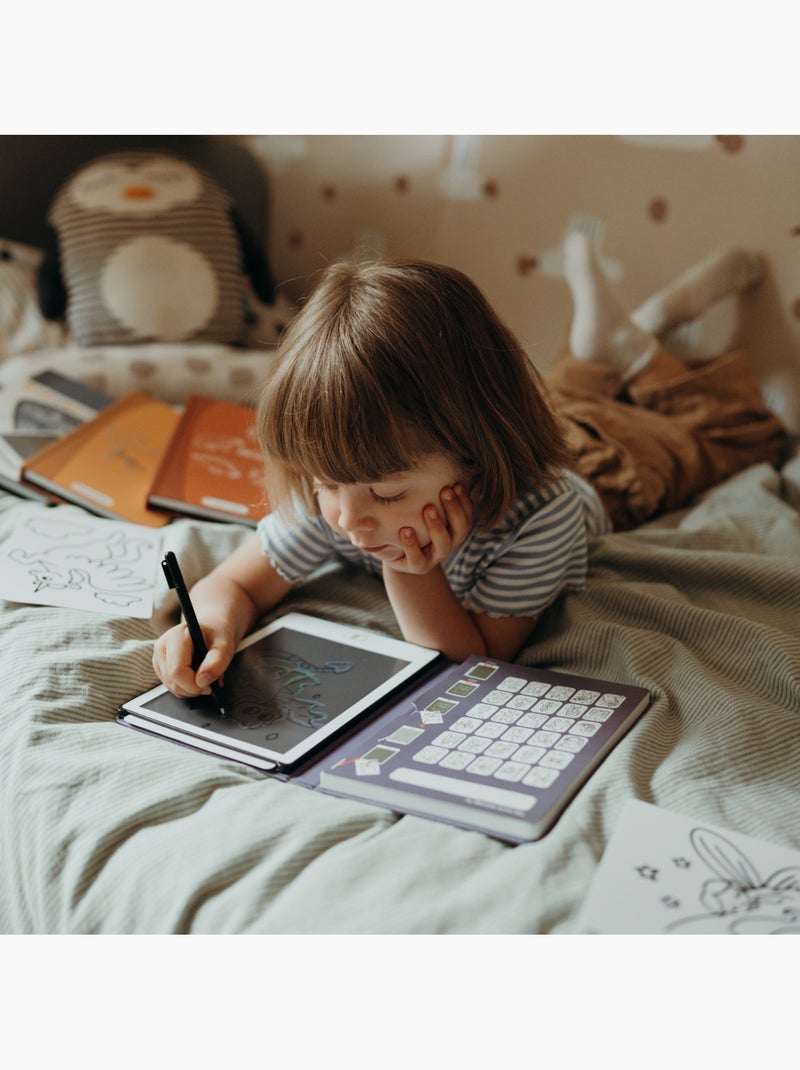 Tableta de dibujo lcd para niños kidydraw mini | kidywolf Violeta - Kiabi