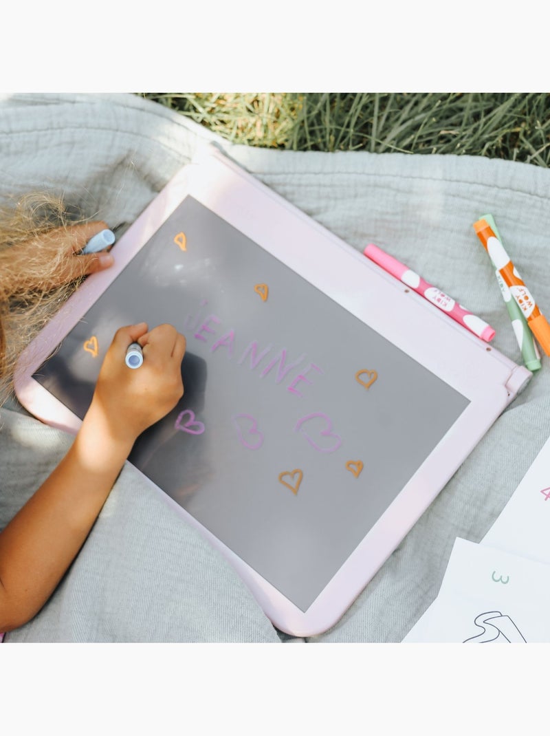 Tableta de dibujo para niños kidydraw pro | Kidywolf Amarillo - Kiabi