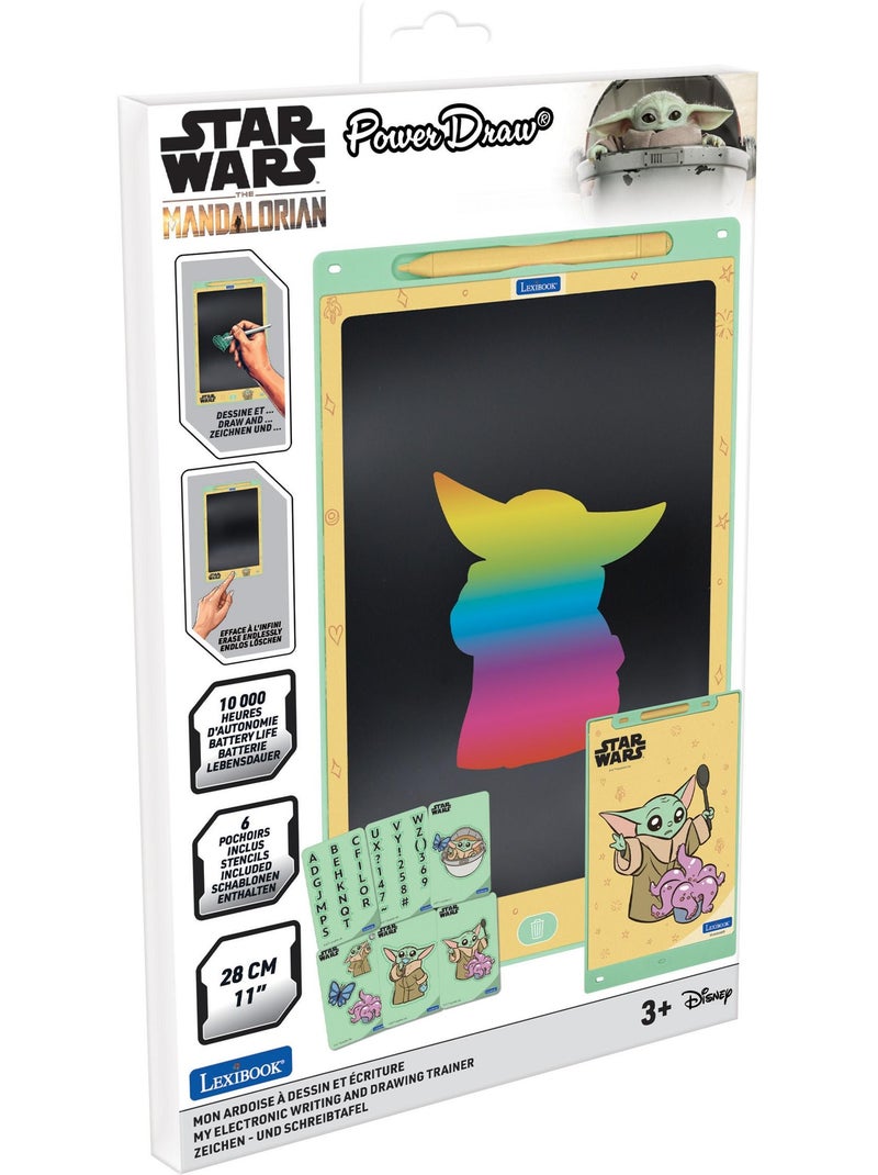 Tableta de dibujo Star Wars E-ink multicolor 28 cm con plantillas N/D - Kiabi