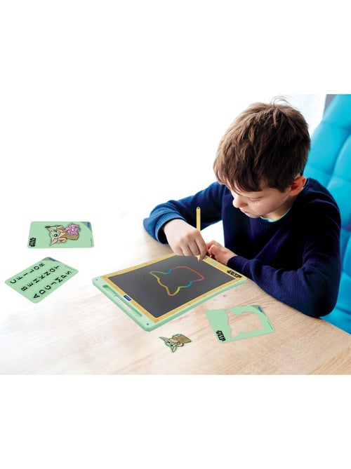 Tableta de dibujo Star Wars E-ink multicolor 28 cm con plantillas - Kiabi