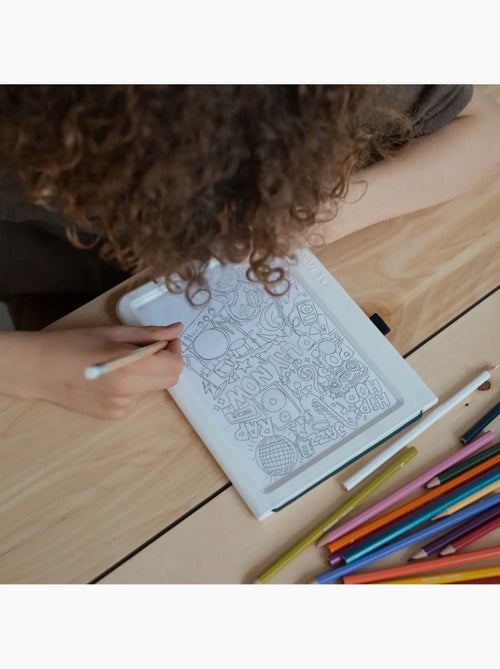 Tableta de luz para calcar kidydraw pad | kidywolf - Kiabi Tableta de luz para calcar kidydraw pad | kidywolf - Kiabi