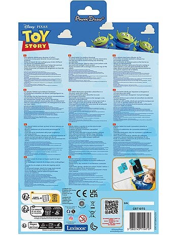 Tableta Eink multicolor de 11 pulgadas juguete Story para aprender a dibuTarro con plantillas