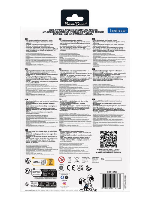 Tableta electrónica multicolor para dibujar Astérix. - Kiabi