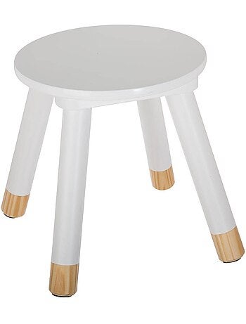 Taburete infantil douceur blanco