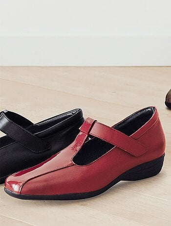 Tacón de cuña Salomé bicolor - AFIBEL