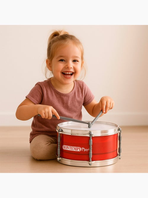 Tambor infantil 31 cm con bandolera y baqueta bontempi - Kiabi Tambor infantil 31 cm con bandolera y baqueta bontempi - Kiabi