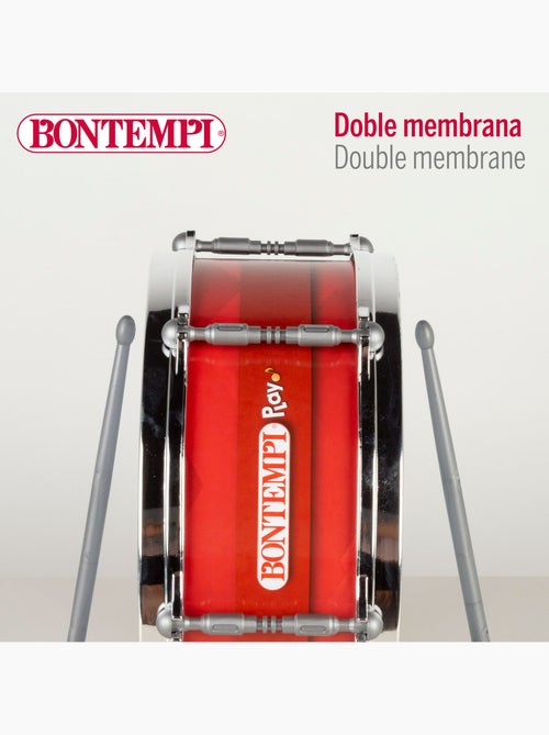 Tambor infantil 31 cm con bandolera y baqueta bontempi - Kiabi Tambor infantil 31 cm con bandolera y baqueta bontempi - Kiabi