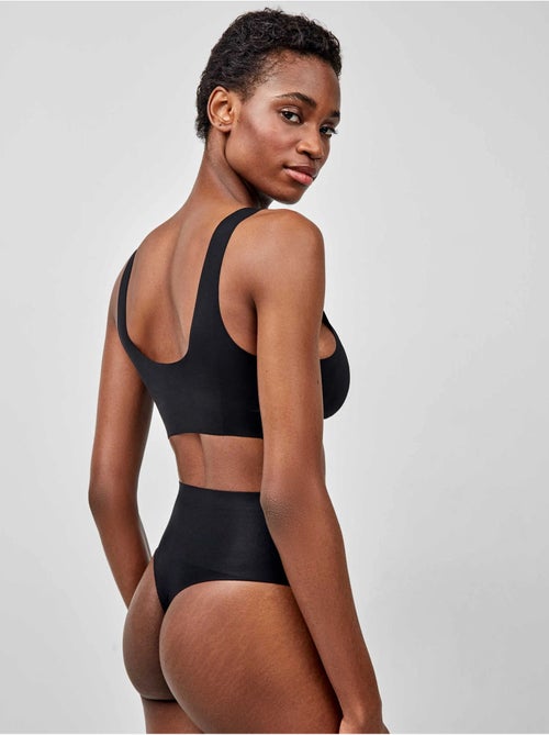 Tanga alto moldeador sin costuras con efecto reductor - Kiabi