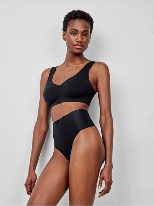 Tanga alto moldeador sin costuras con efecto reductor - Kiabi