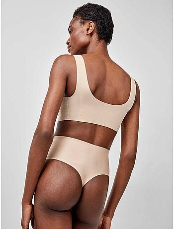 Tanga alto moldeador sin costuras con efecto reductor
