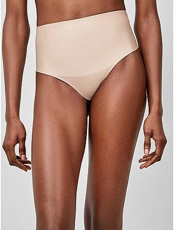 Tanga alto moldeador sin costuras con efecto reductor