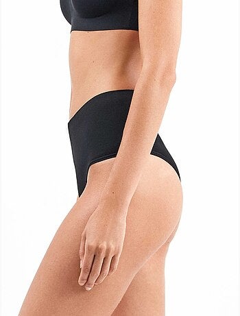 Tanga alto sin costuras con efecto control en cintura
