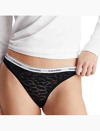 Tanga brasileña para mujer calvin klein jeans