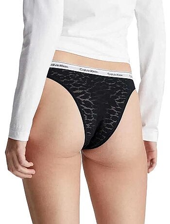 Tanga brasileña para mujer calvin klein jeans