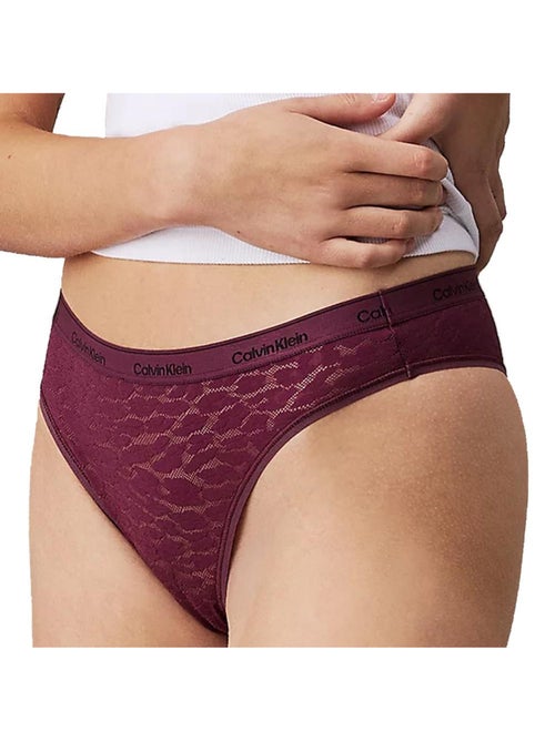 Tanga brasileña para mujer Calvin Klein Jeans - Kiabi