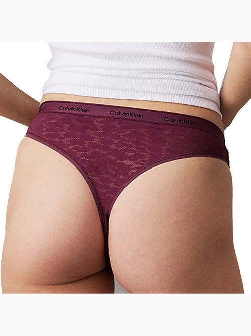 Tanga brasileña para mujer Calvin Klein Jeans - Kiabi