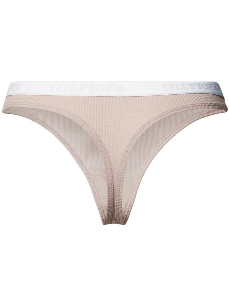 Tanga de Mujer Tommy Hilfiger Beige - Kiabi