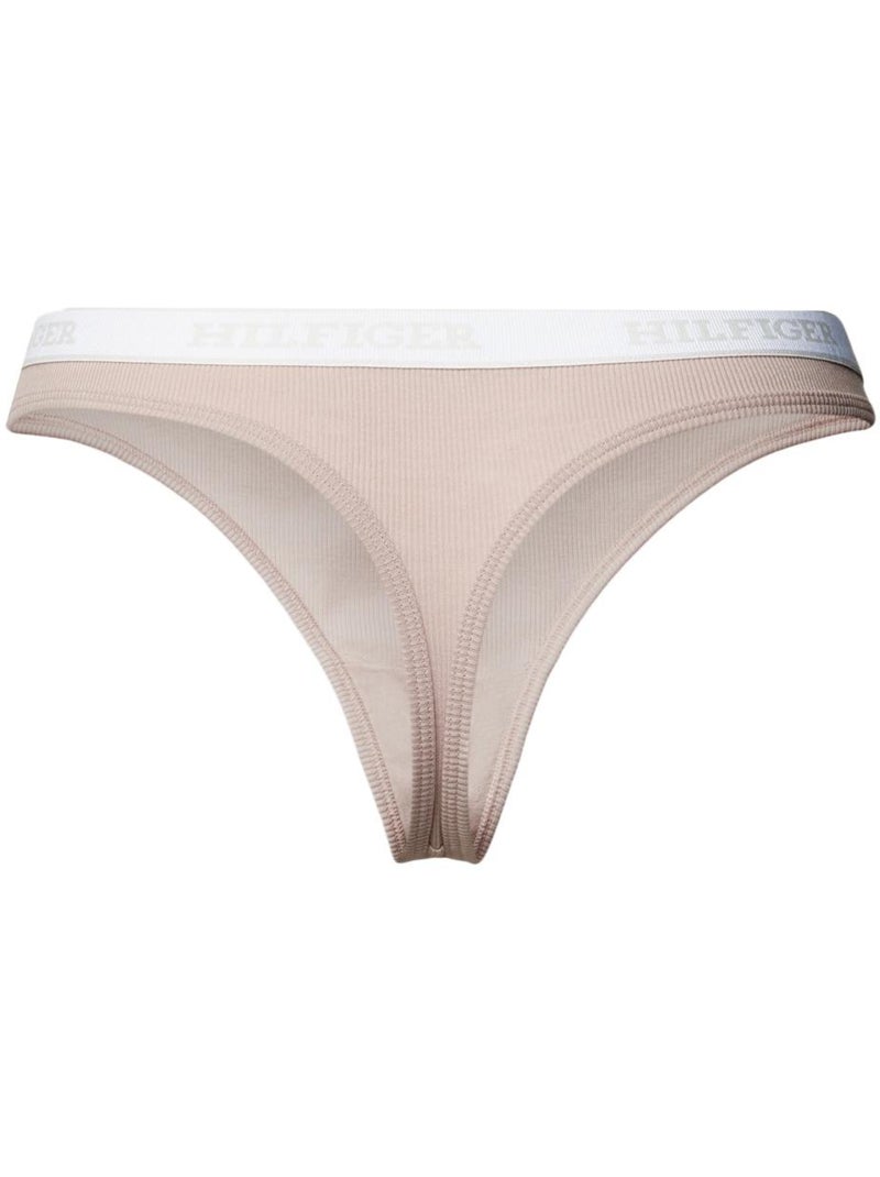 Tanga de Mujer Tommy Hilfiger Beige - Kiabi