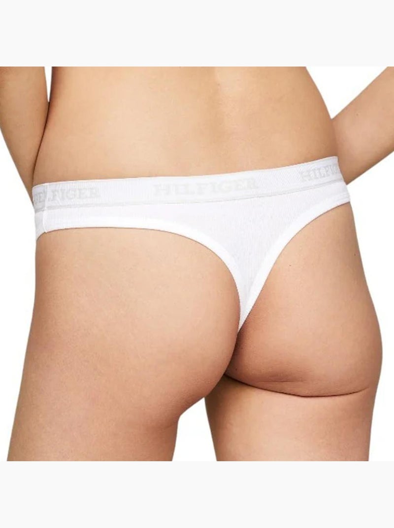 Tanga de Mujer Tommy Hilfiger Blanco - Kiabi