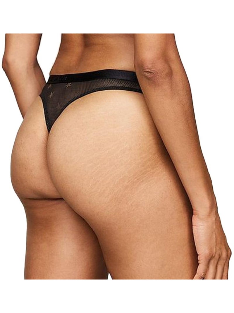 Tanga de Mujer Tommy Hilfiger Negro - Kiabi