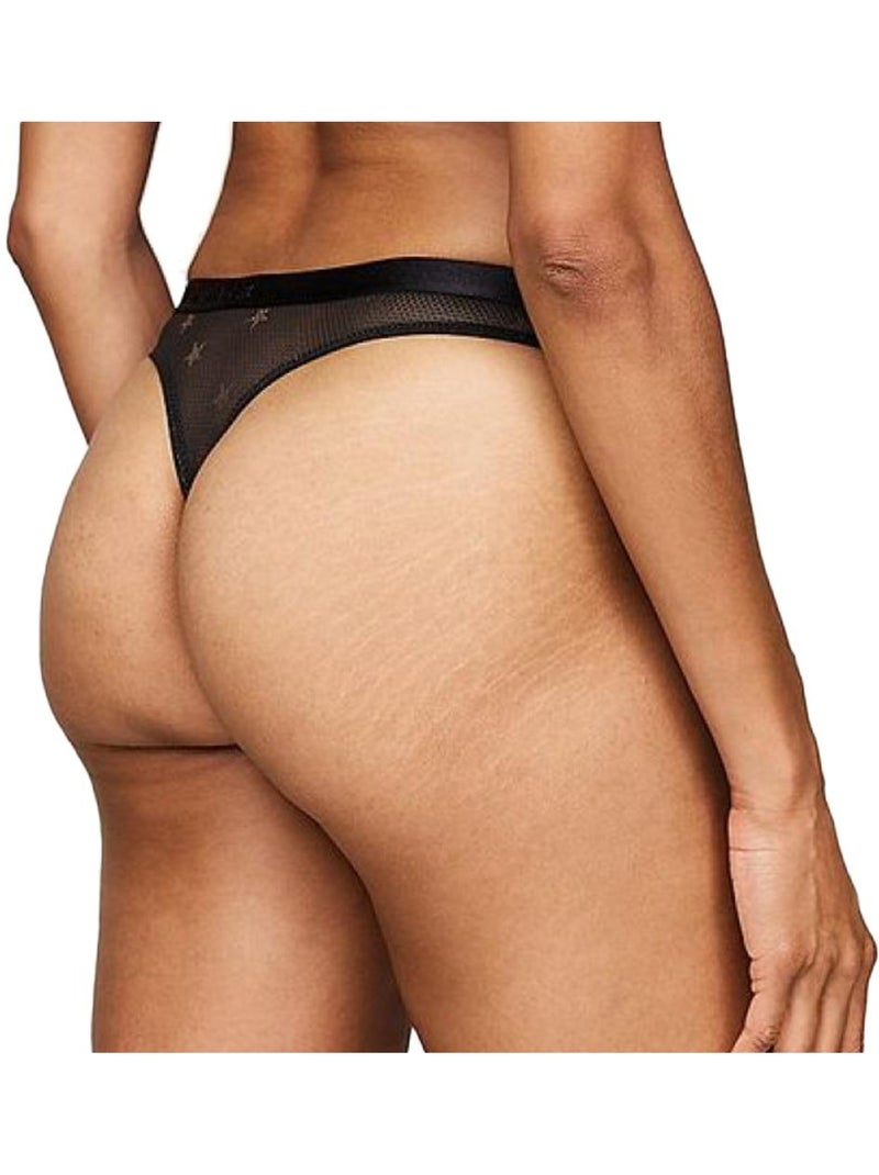 Tanga de Mujer Tommy Hilfiger Negro - Kiabi