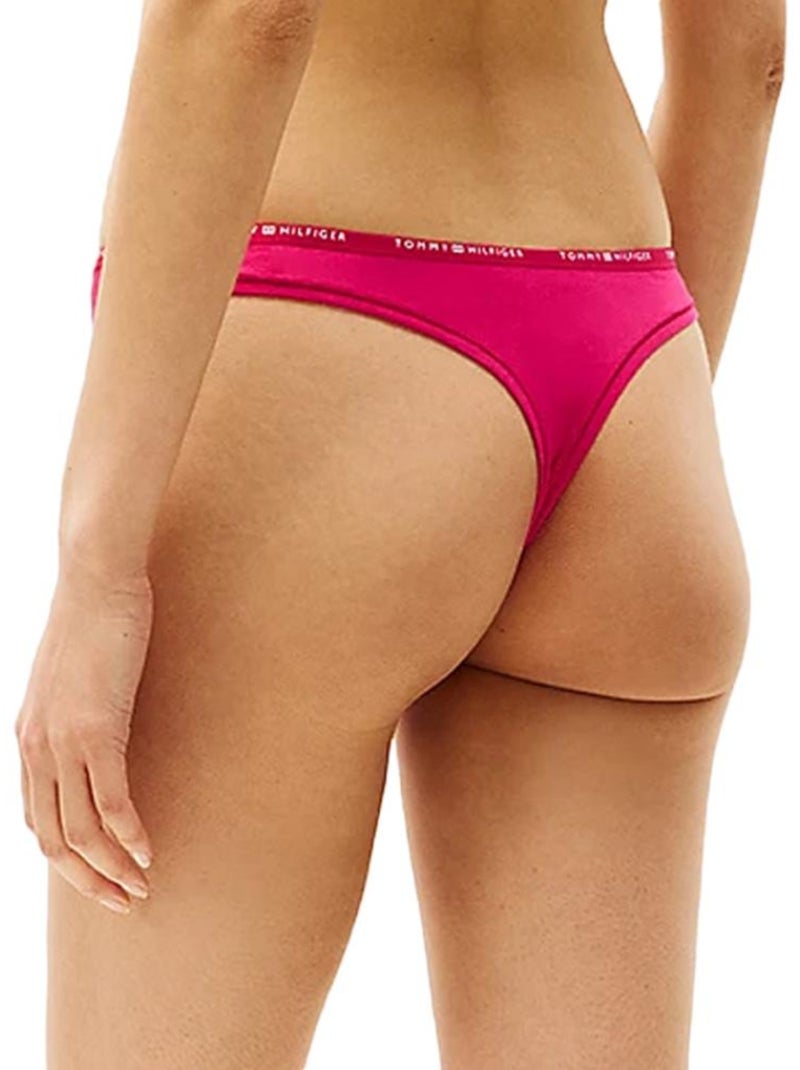 Tanga de mujer tommy hilfiger Rojo - Kiabi