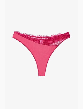 Tanga de satén mujer penti