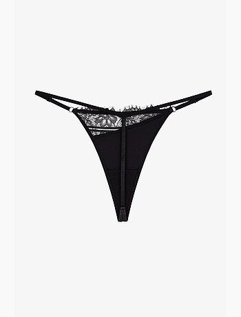 Tanga de satén para mujer penti