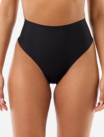 Tanga de talle alto moldeador