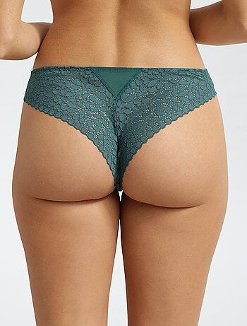 Tanga 'Dim' de encaje