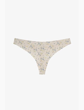 Tanga estampado con corte láser penti