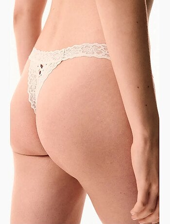 Tanga floral relajado penti